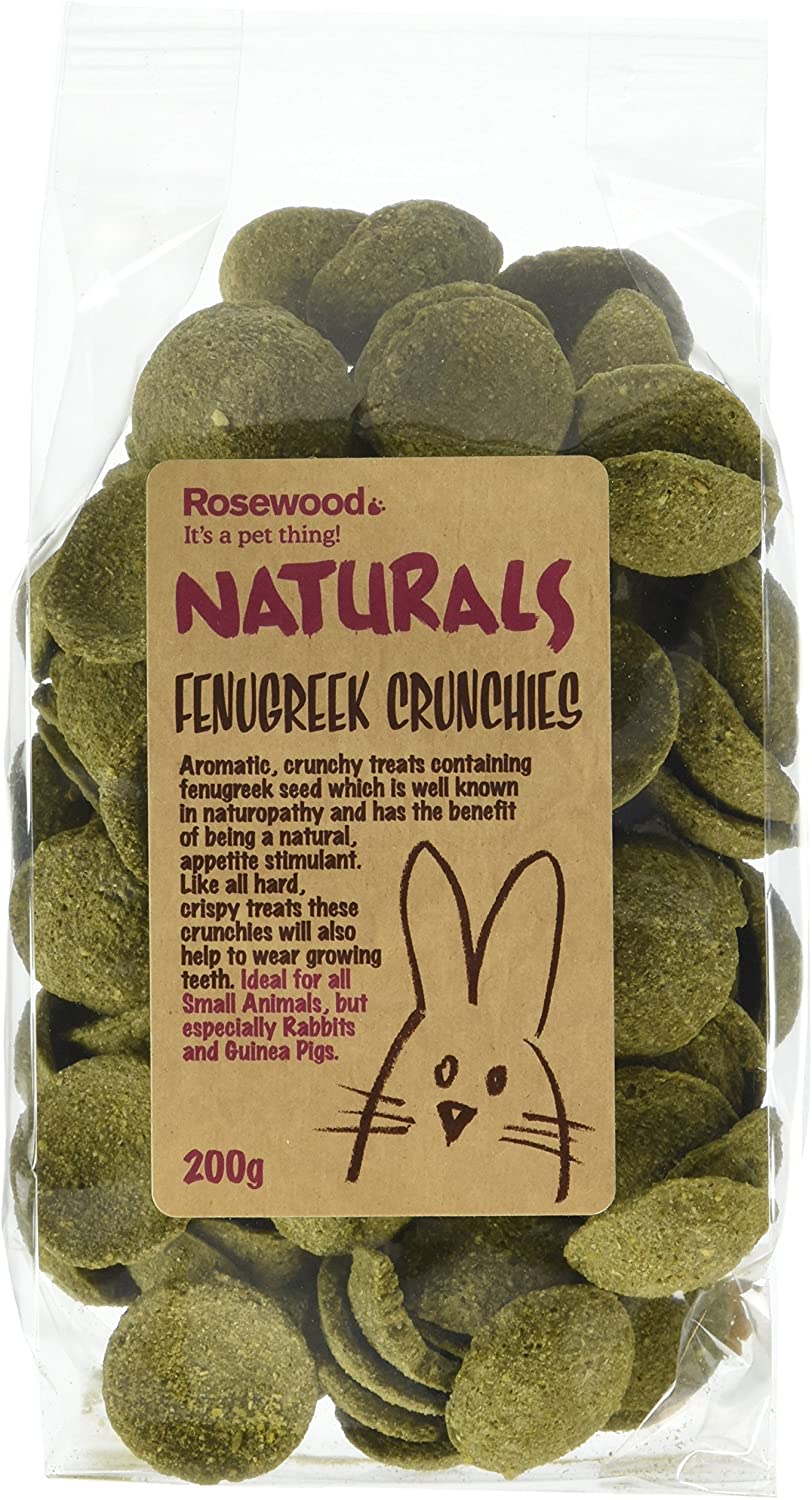 fenugreek crunchies rabbits